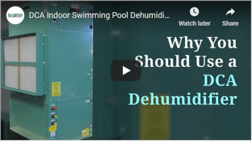 DCA Indoor Swimming Pool Dehumidifiers